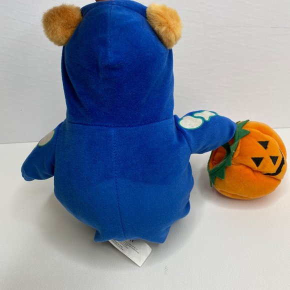 Winne Pooh Skeleton Costume Halloween Trick Or Treat Jackolantern Pumpkin Plush - Picture 4 of 7